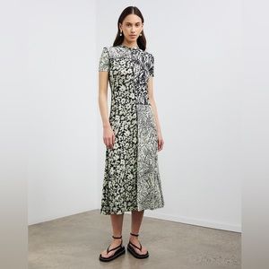 Proenza Schouler | Mixed Print Midi Dress